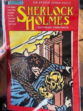 Sherlock Holmes #6 (1988 Eternity Comics, Edith Meiser and Frank Giacoia)